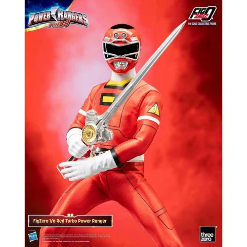 Power Rangers Turbo Red Turbo Power Ranger FigZero 1:6 Scale Action Figure