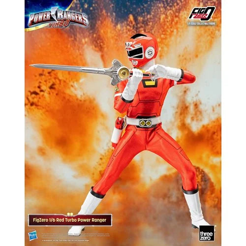 Power Rangers Turbo Red Turbo Power Ranger FigZero 1:6 Scale Action Figure