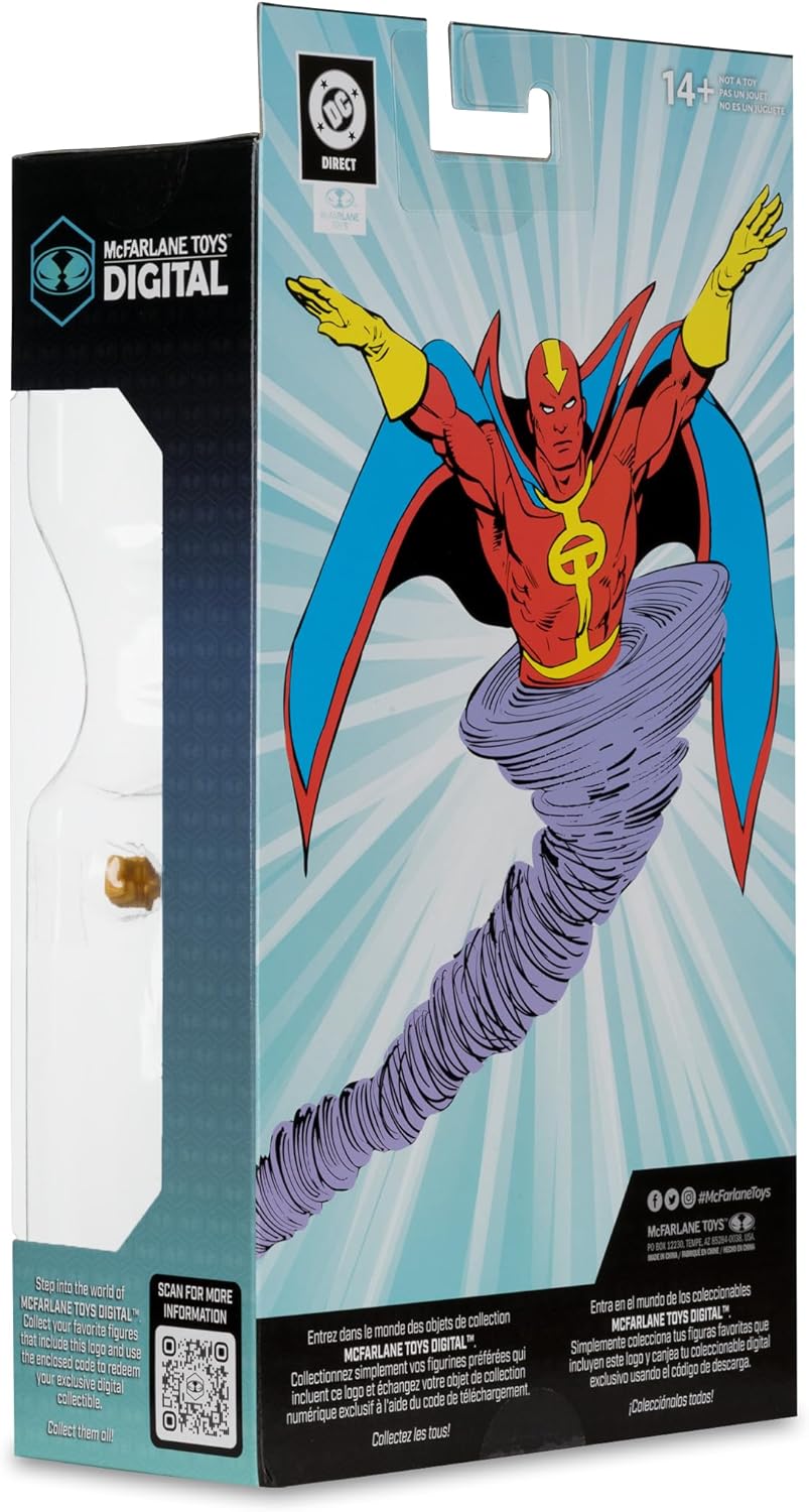 McFarlane DC Direct Red Tornado (DC: The Bronze Age) 7in Action Figure Toys Digital Collectible