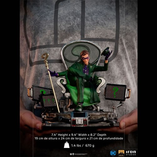 Art Scale 1/10 Scale Statues - DC - Riddler (Deluxe) – Titan Toyz