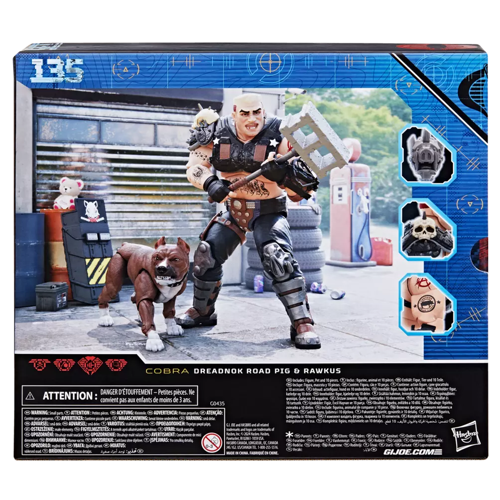 G.I. Joe Classified Series #135, Dreadnok Road Pig & Rawkus