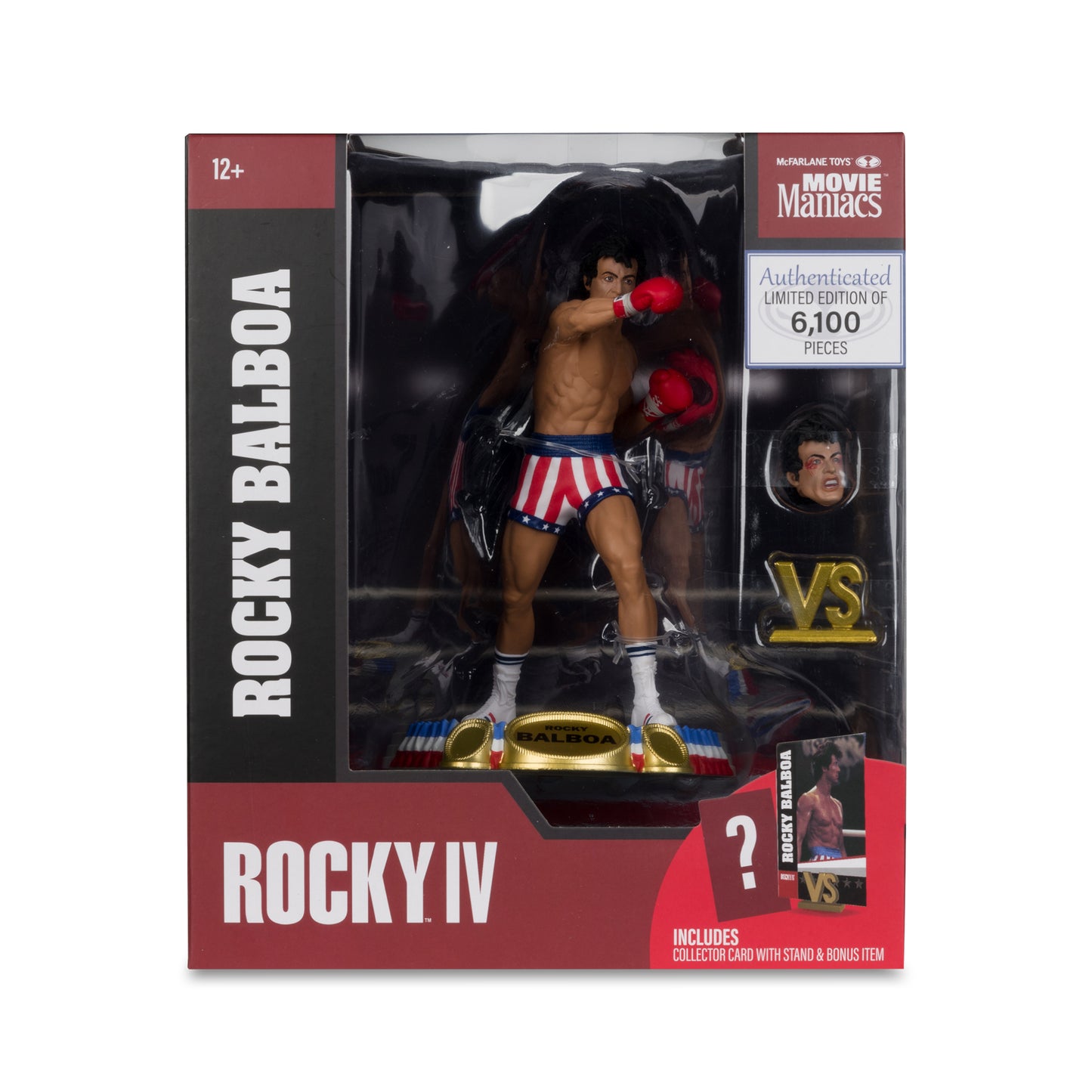 MOVIE MANIACS ROCKY WV3 6IN POSED FIGURES - 2 PACK