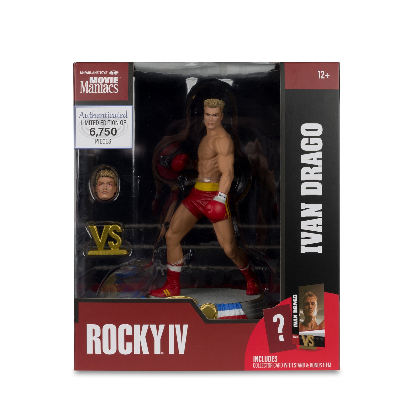 MOVIE MANIACS ROCKY WV3 6IN POSED FIGURES - 2 PACK