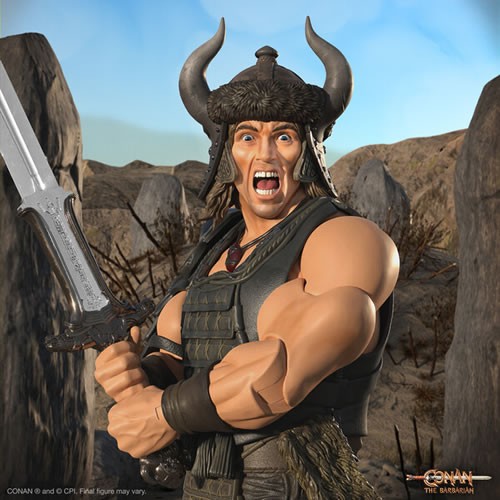 S7 ULTIMATES! Figures - Conan The Barbarian - W05 - Conan (Battle Of The Mounds)