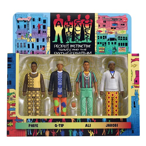 ReAction Figures - A Tribe Called Quest - W01 - People's Instinctive Travels And The Paths Of Rhythm