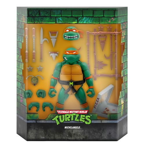 S7 ULTIMATES! Figures - TMNT - W03 - Michelangelo (Ver. 2)