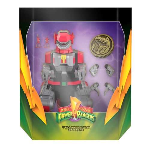S7 ULTIMATES! Figures - Mighty Morphin Power Rangers - W01 - Tyrannosaurus Dinozord