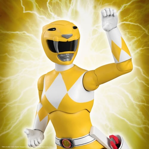 S7 ULTIMATES! Figures - Mighty Morphin Power Rangers - W01 - Yellow Ranger