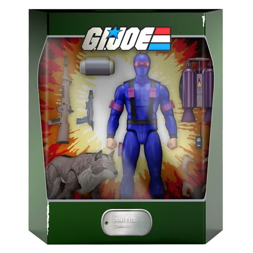 S7 ULTIMATES! Figures - G.I. Joe - W01 - Snake Eyes (Real American Hero)