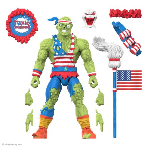 S7 ULTIMATES! Figures - Toxic Crusaders - W05 - Toxie (Vintage Toy America)