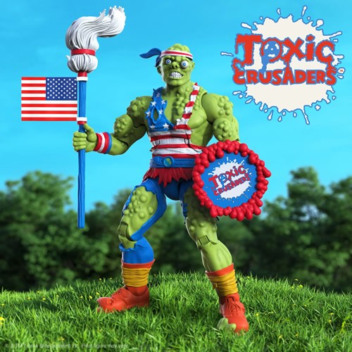 S7 ULTIMATES! Figures - Toxic Crusaders - W05 - Toxie (Vintage Toy America)