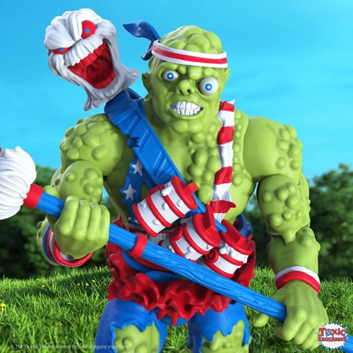 S7 ULTIMATES! Figures - Toxic Crusaders - W05 - Toxie (Vintage Toy America)