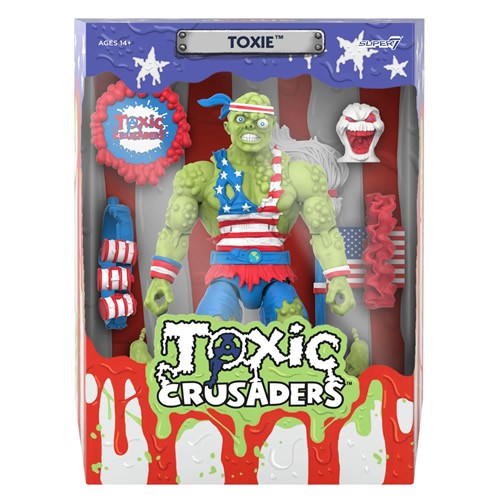 S7 ULTIMATES! Figures - Toxic Crusaders - W05 - Toxie (Vintage Toy America)