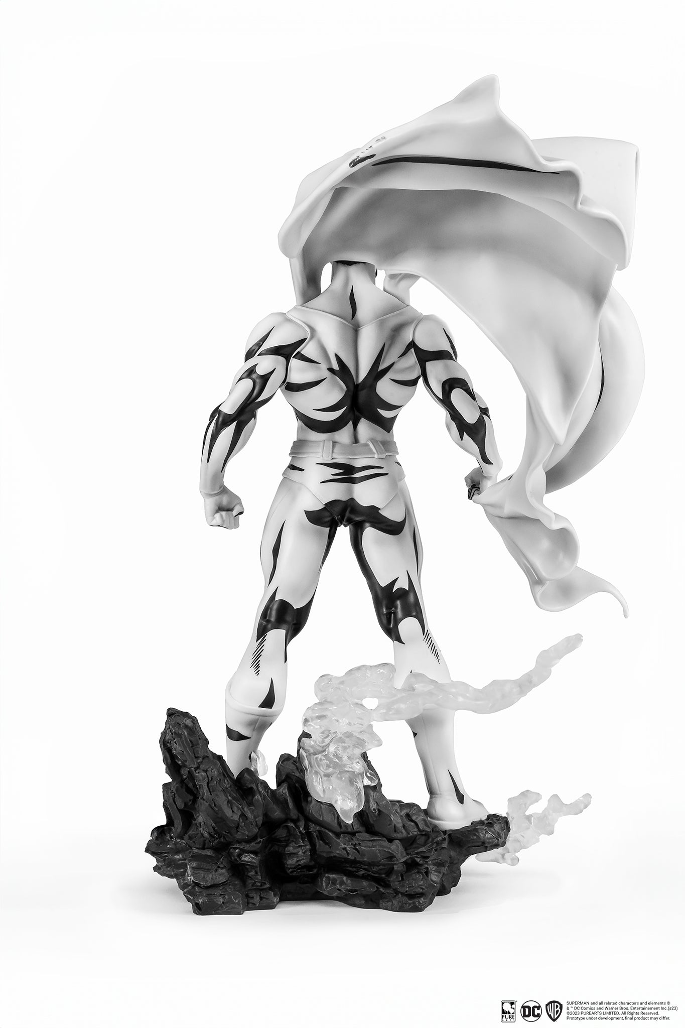 SDCC 2024 DC HEROES SUPERMAN B&W PX PVC 1/8 STATUE