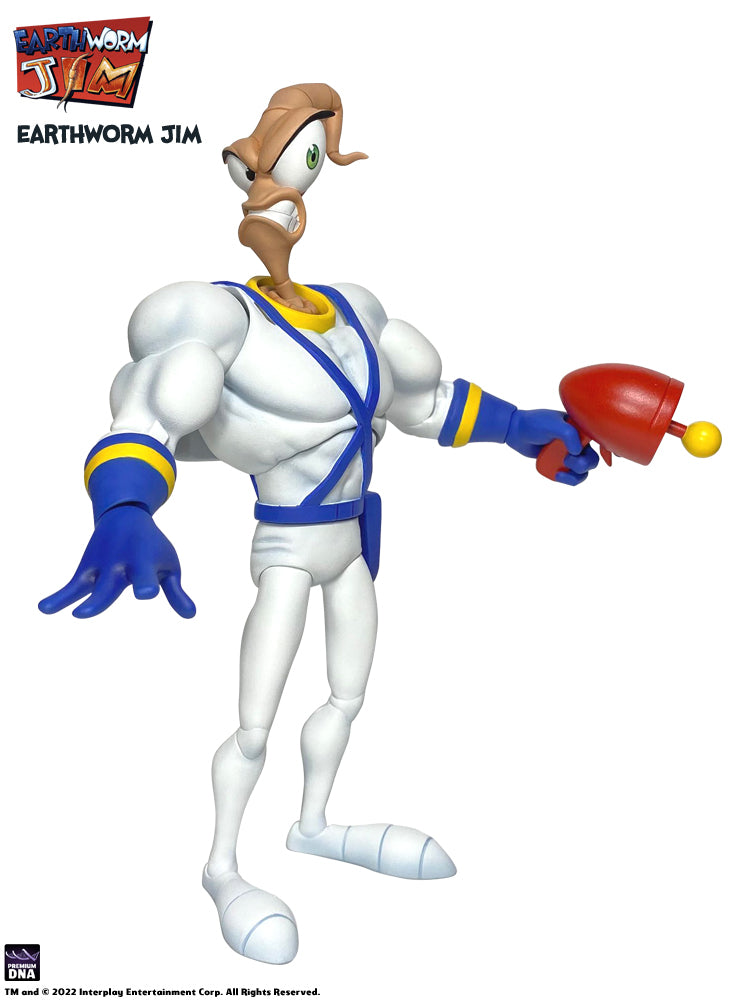 EARTHWORM JIM 6IN JIM & SNOTT