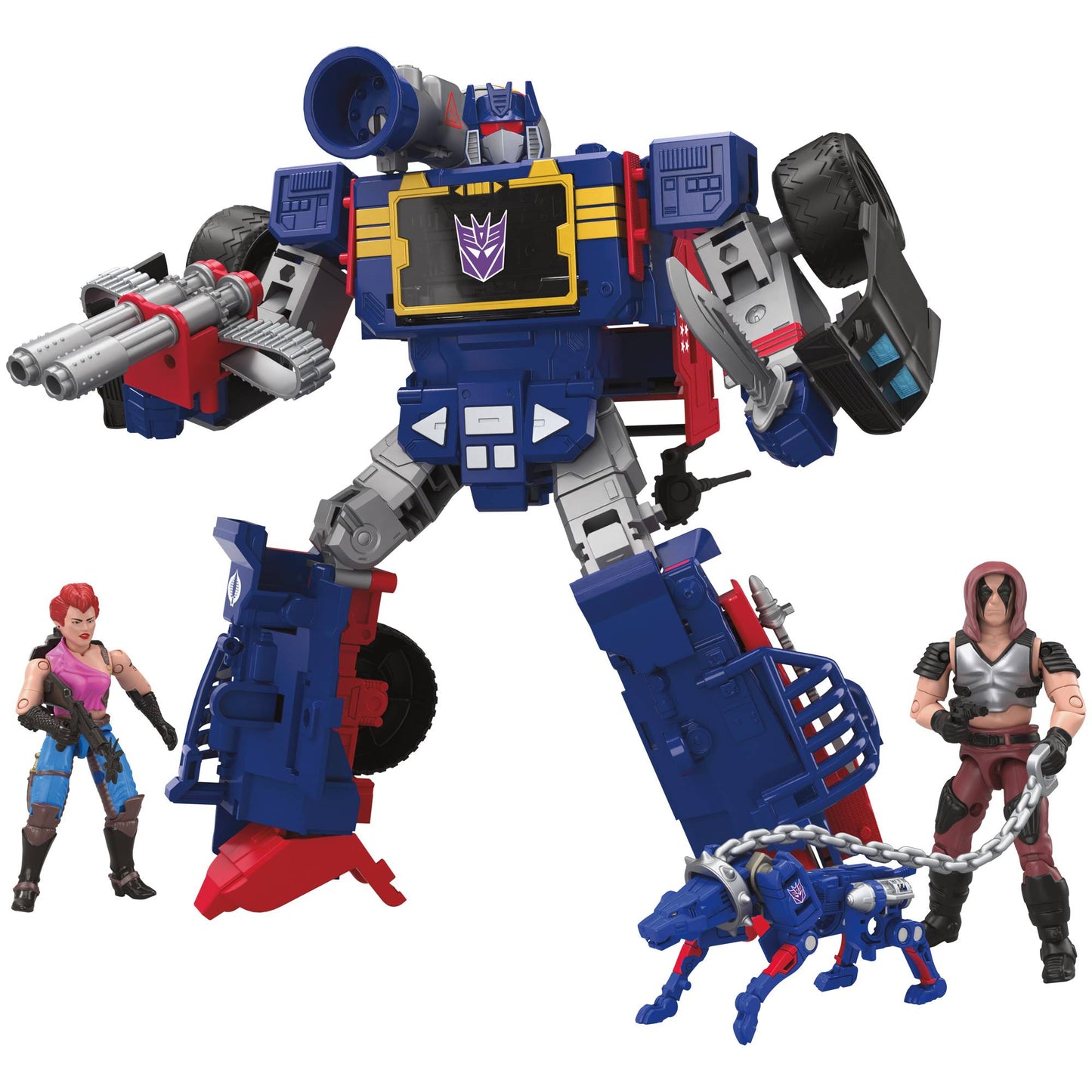 TRANSFORMERS X GI JOE SOUNDWAVE DREADNOK