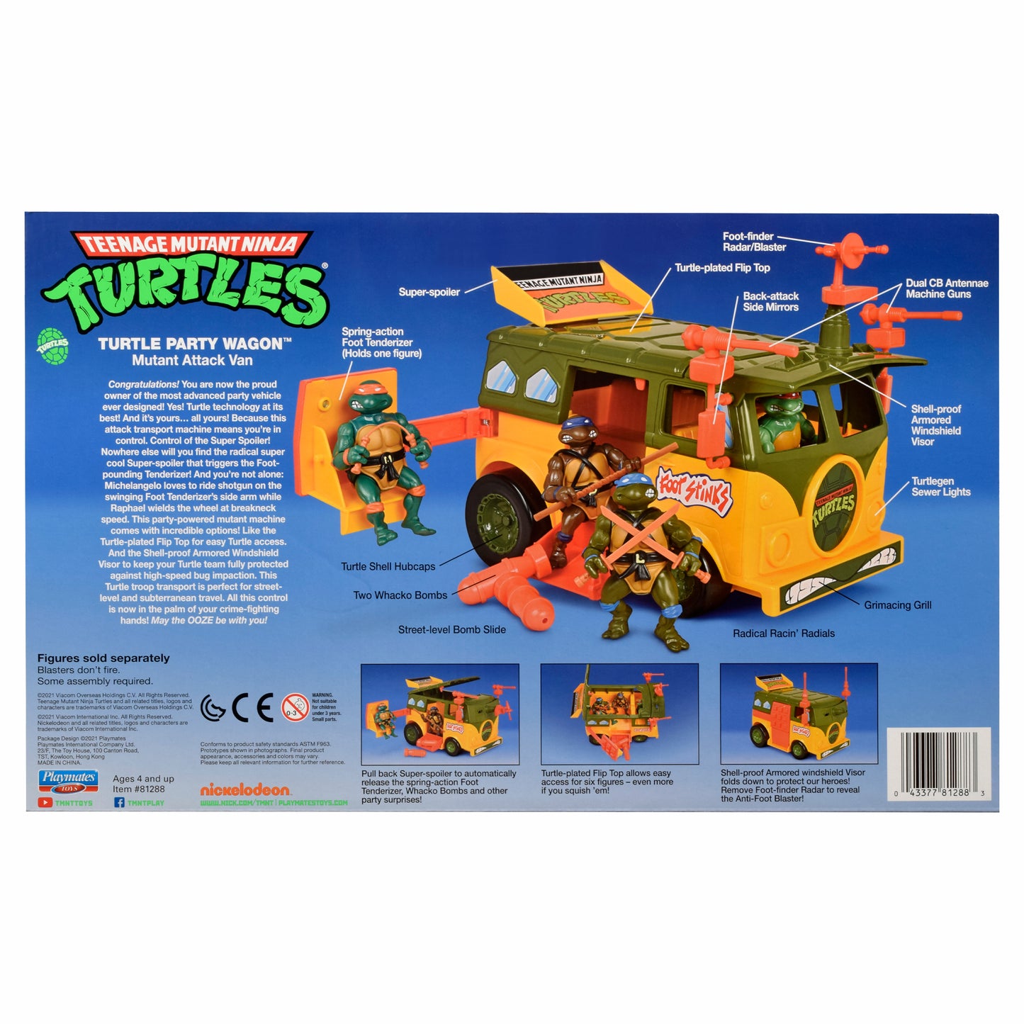 TMNT CLASSIC PARTY WAGON