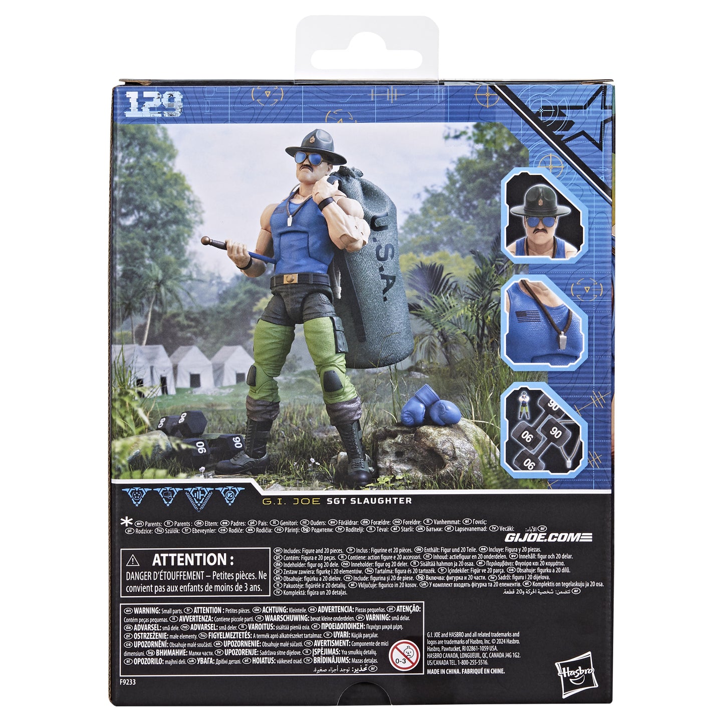 GI JOE CLASSIFIED SERIES 6IN SGT SLAUGHTER DLX