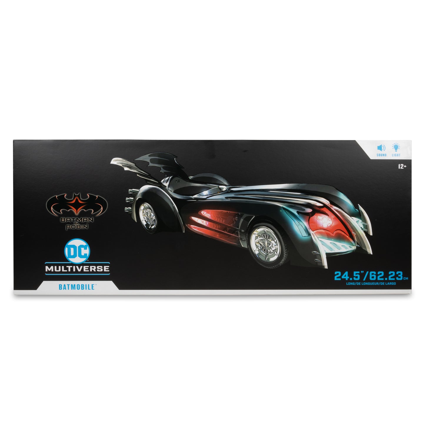 DC MULTIVERSE VEHICLE BATMAN & ROBIN BATMOBILE