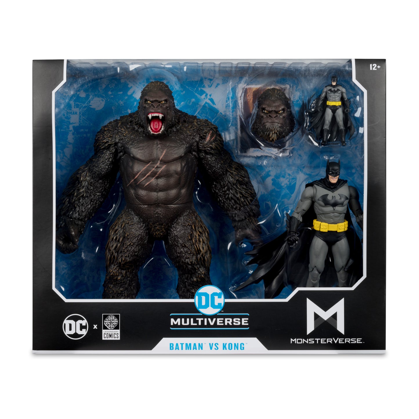 DC JL MONSTERVERSE BATMAN V KONG FIGURE 2PK