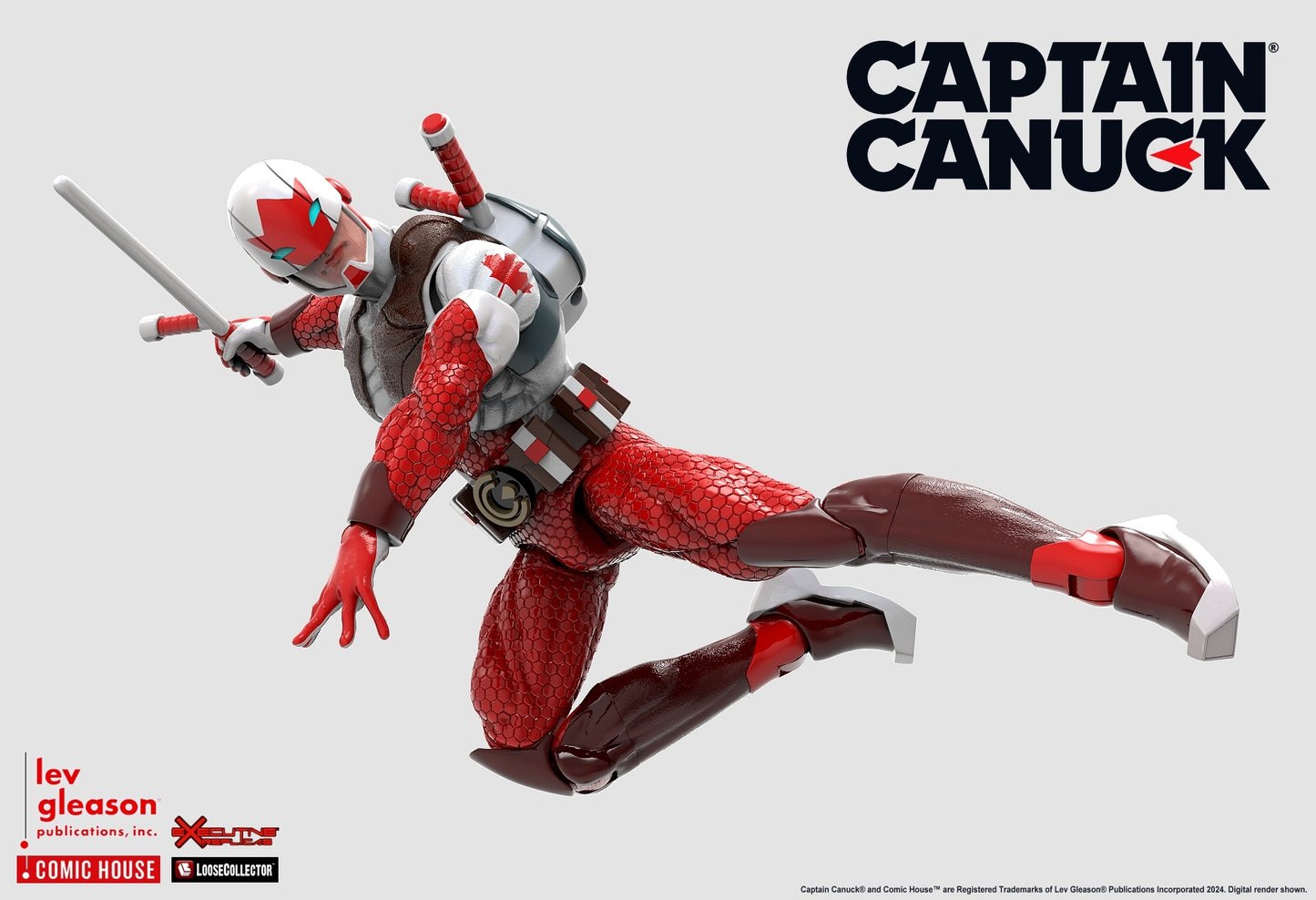 CAPTAIN CANUCK ICON SERIES 1/12 SCALE