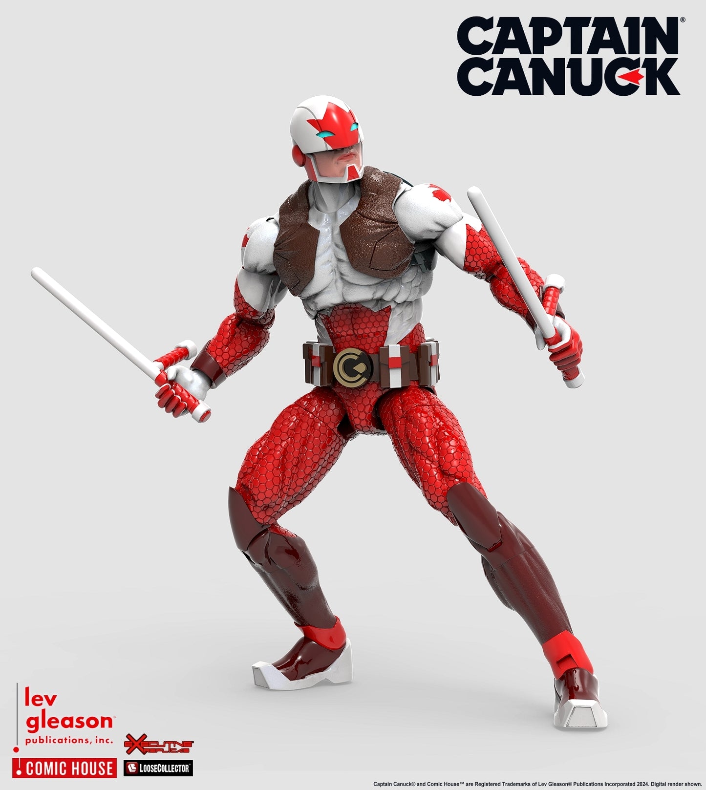 CAPTAIN CANUCK ICON SERIES 1/12 SCALE