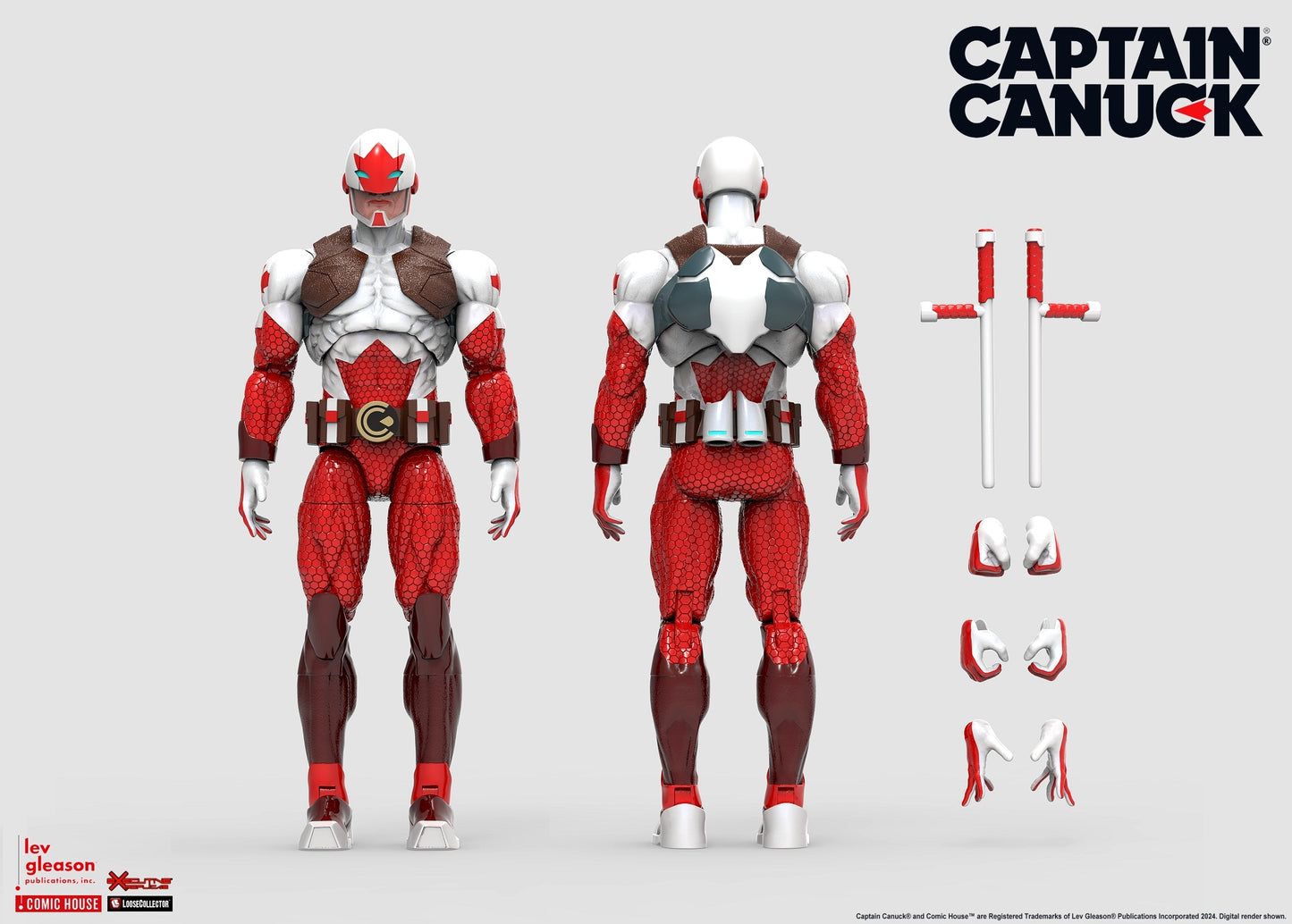 CAPTAIN CANUCK ICON SERIES 1/12 SCALE