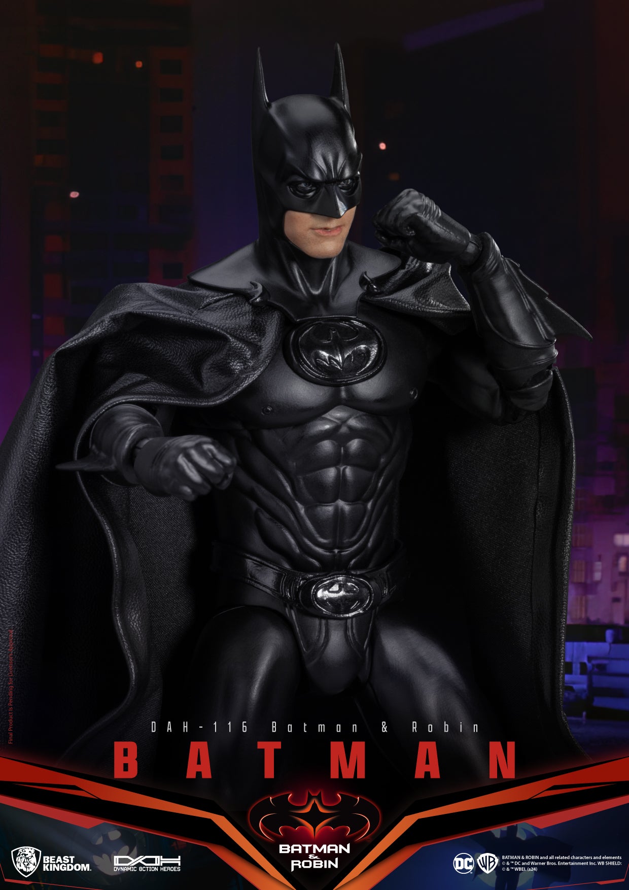 BATMAN & ROBIN DAH-116 DYNAMIC 8-CTION BATMAN