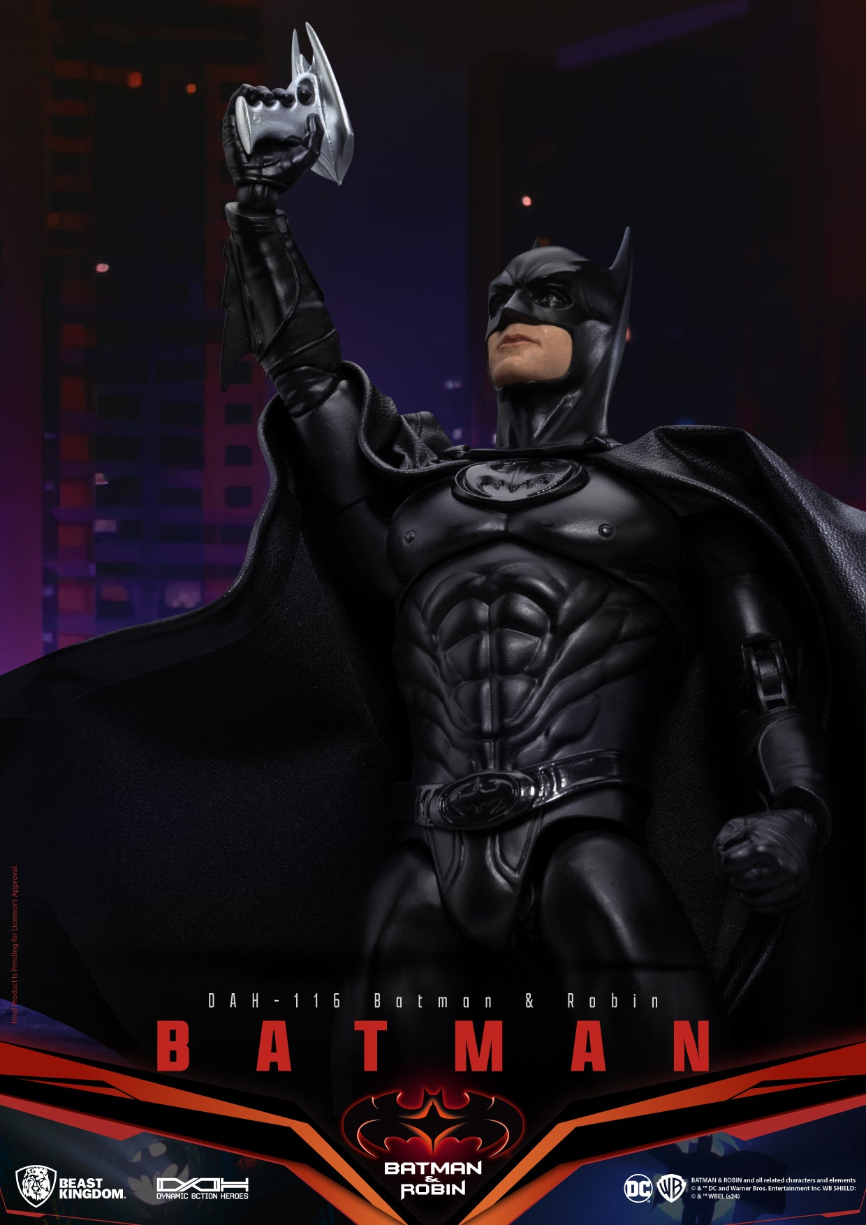 BATMAN & ROBIN DAH-116 DYNAMIC 8-CTION BATMAN