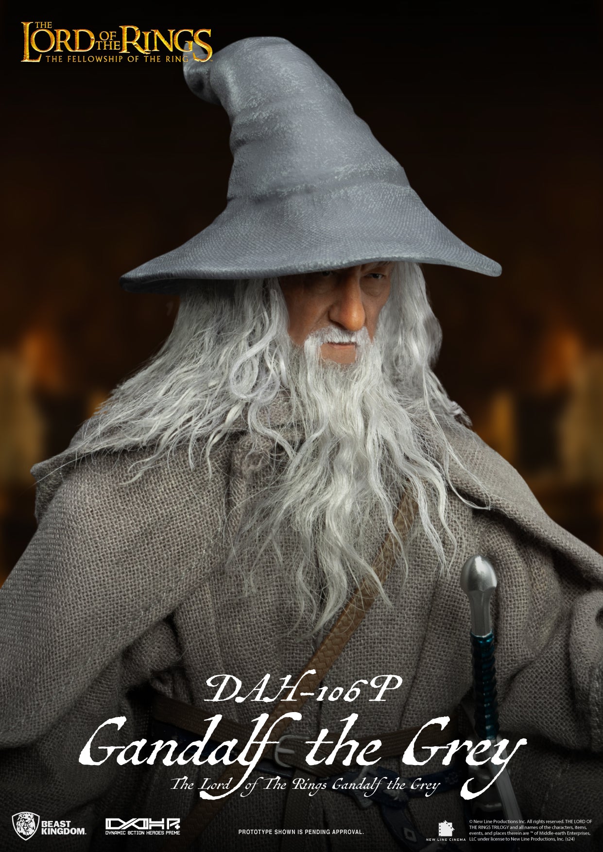 LORD OF THE RINGS DAH-106P DYNAMIC GANDALF THE GREY