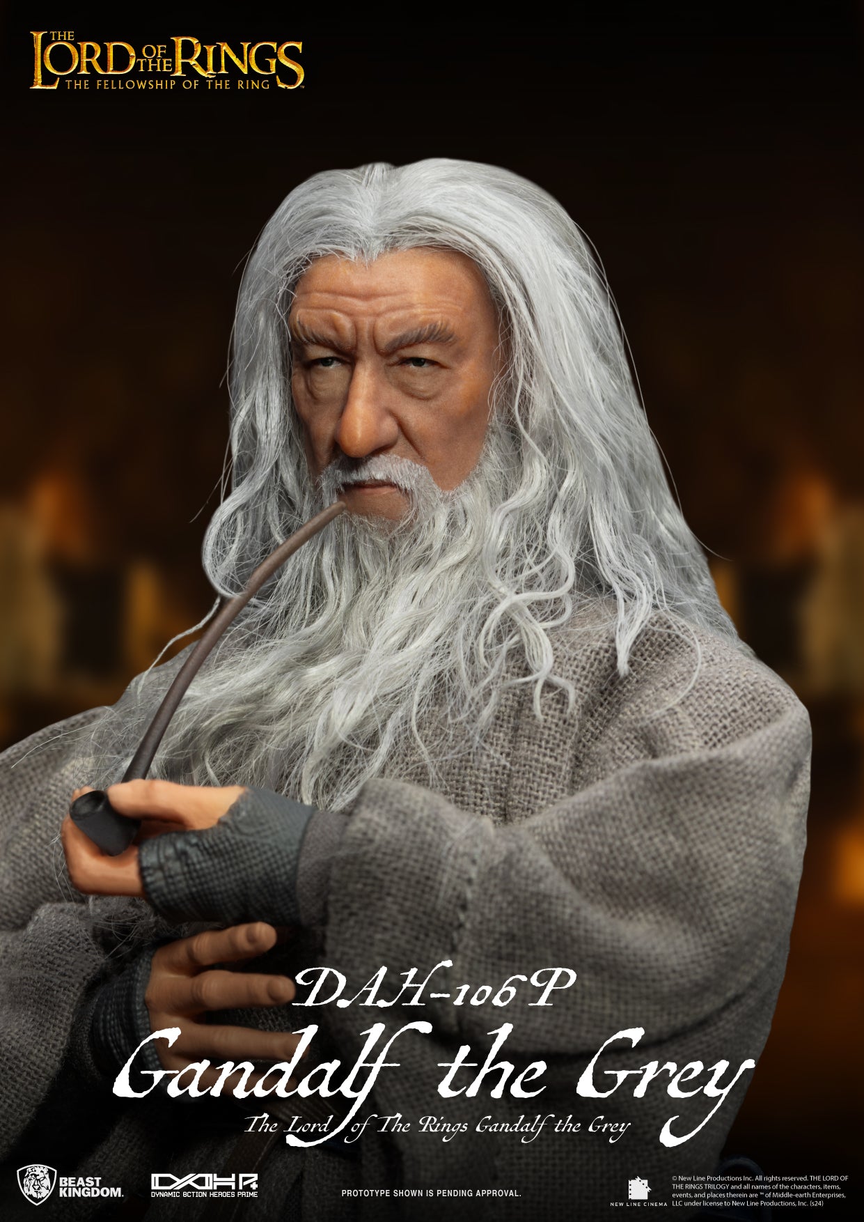 LORD OF THE RINGS DAH-106P DYNAMIC GANDALF THE GREY