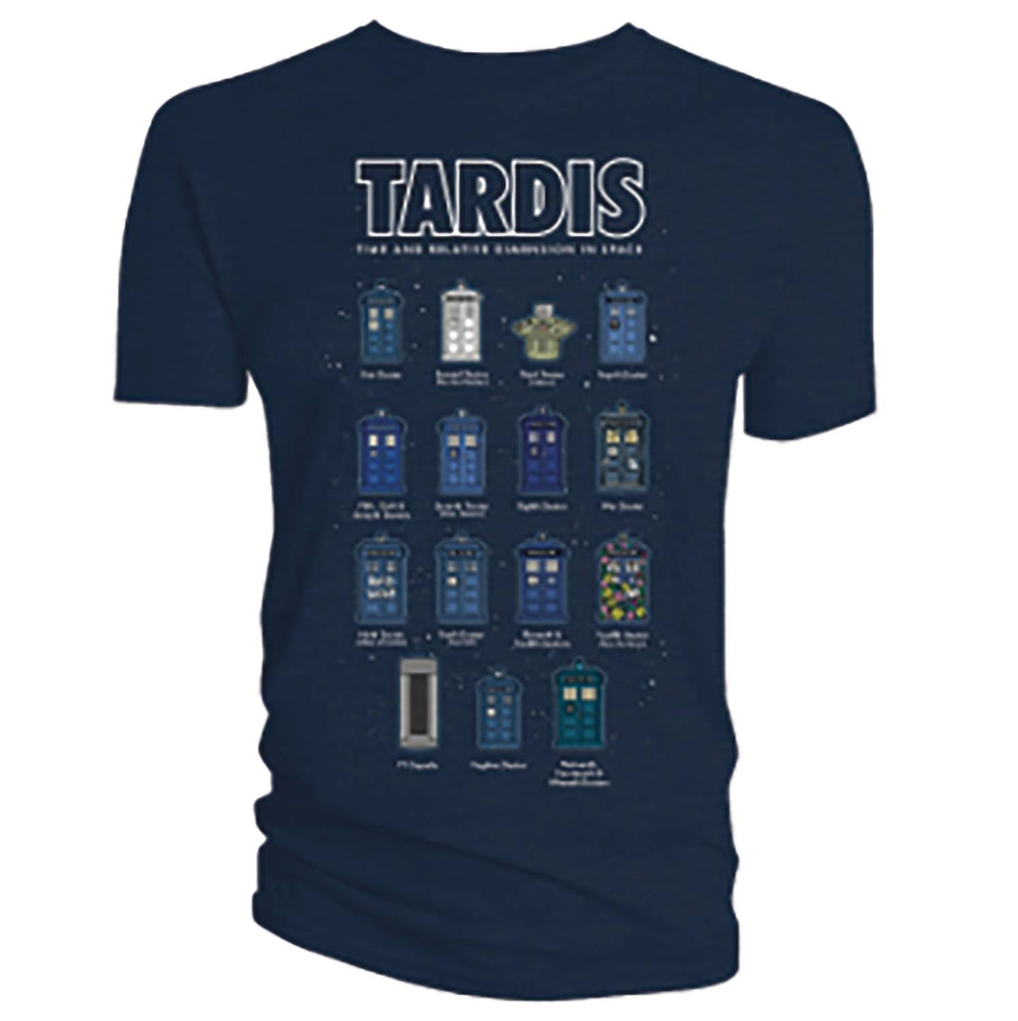 DOCTOR WHO EVERY TARDIS II NAVY