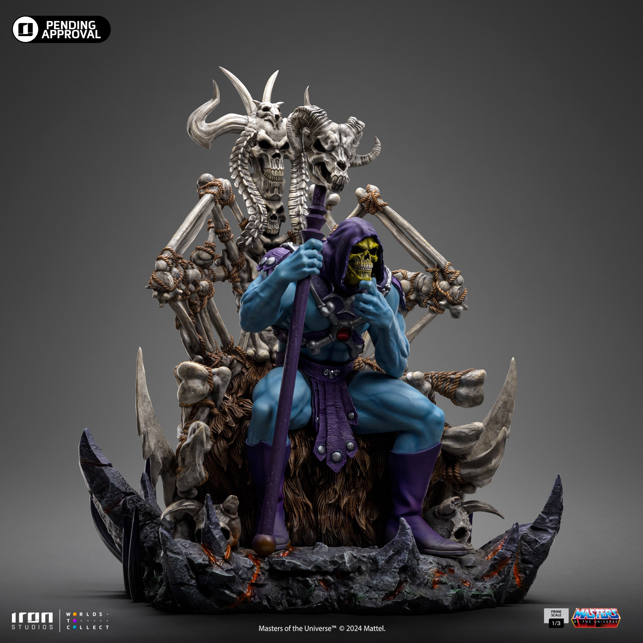 SKELETOR 1/4 Statue Exclusive Edition - Les Maitres de l'Univers - Pop SKELETOR 1/4 Statue Exclusive Edition - Les Maitres de l'Univers - Pop