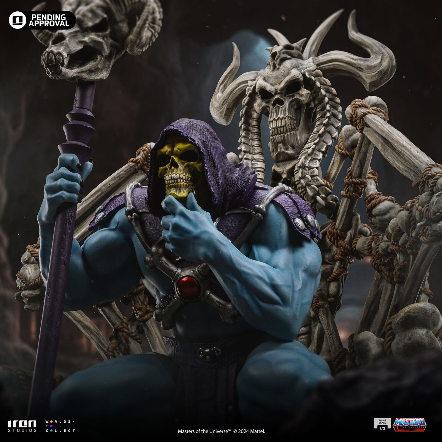 MOTU SKELETOR 10TH ANNIVERSARY 1/3 SCALE STATUE