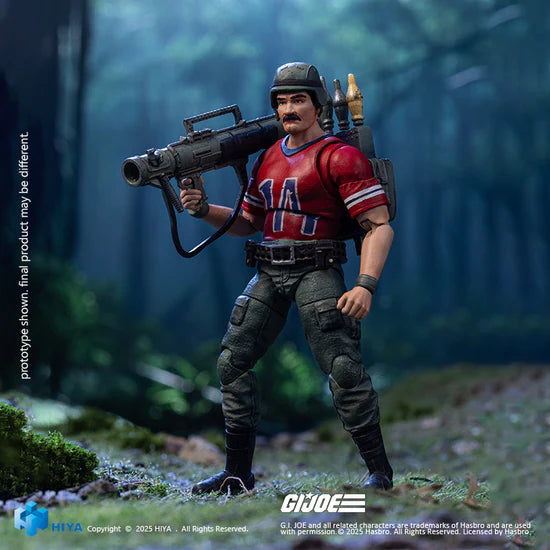 HIYA EXQ MINI GI JOE BAZOOKA