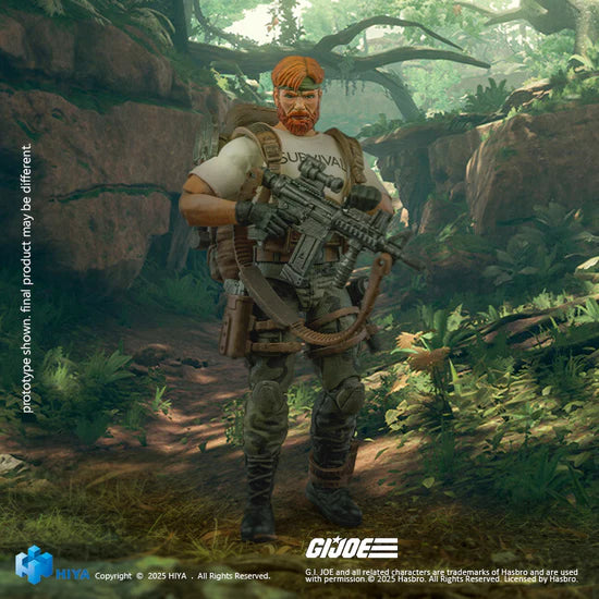 HIYA EXQ MINI GI JOE STUART OUTBACK SELKIRK