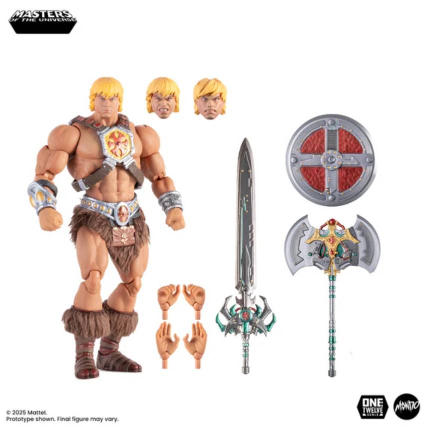 Masters Of The Universe Figures - MOTU 200X - 1/12 Scale He-Man (Regular Edition)