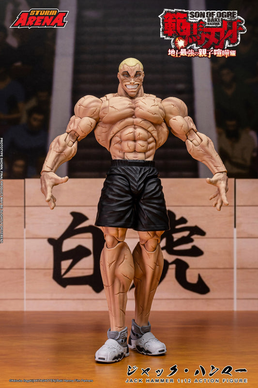 Storm Collectibles BHSA04 1/12 SON OF OGRE BAKI HANMA JACK HAMMER