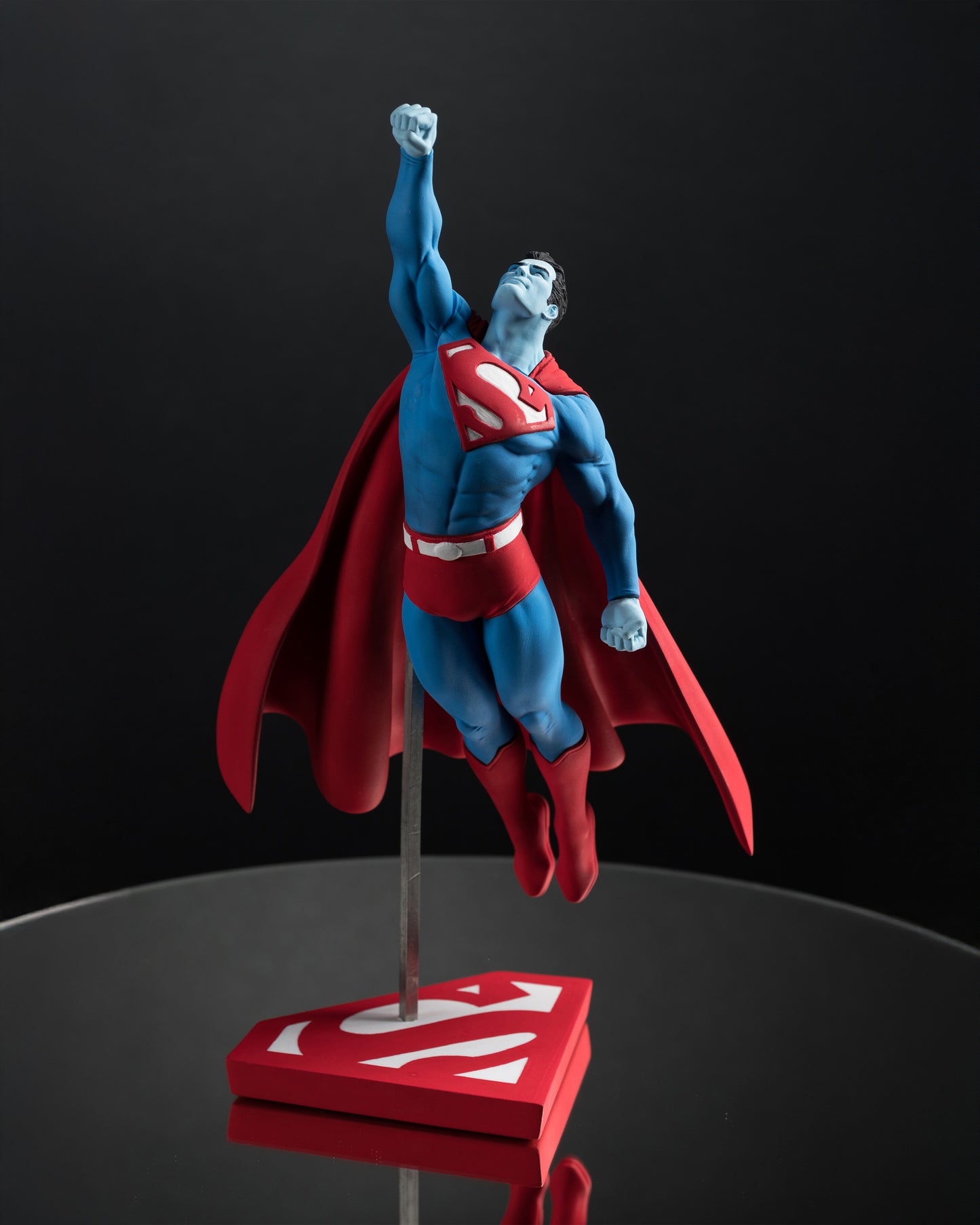 DC SUPERMAN RED & BLUE BY GARY FRANK STATUE