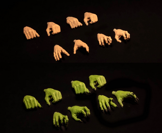 Mythic Legions - Human and Goblin Hand Pack - Poxxus Wave