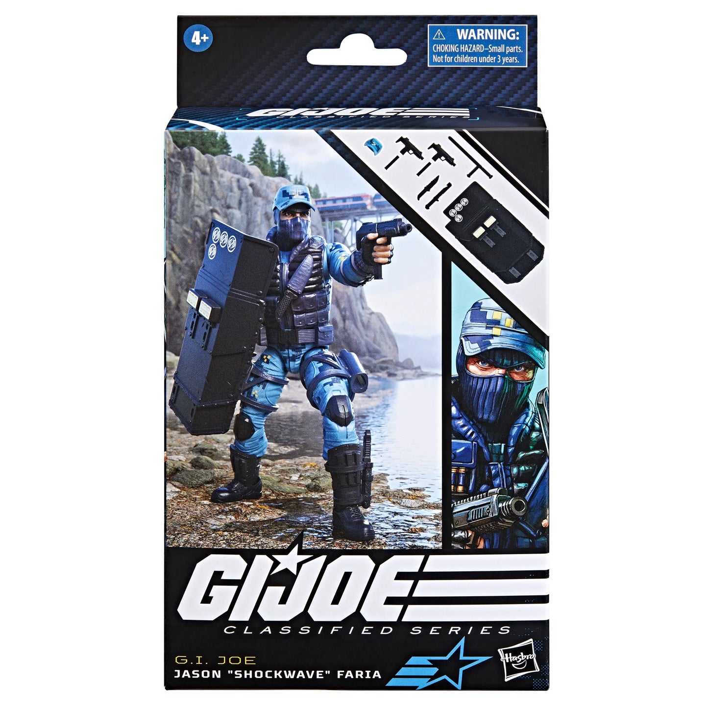 G.I. Joe Classified Series Jason “Shockwave” Faria, #105