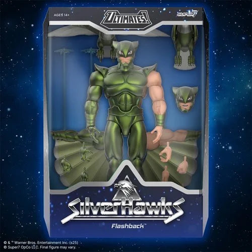 SilverHawks Ultimates Flashback (Toon) 7-Inch Action Figure