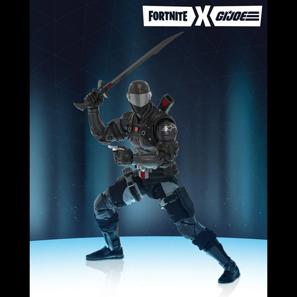 Fortnite x G.I. Joe Collab Snake Eyes: Zero Point Edition / Factory Sealed**