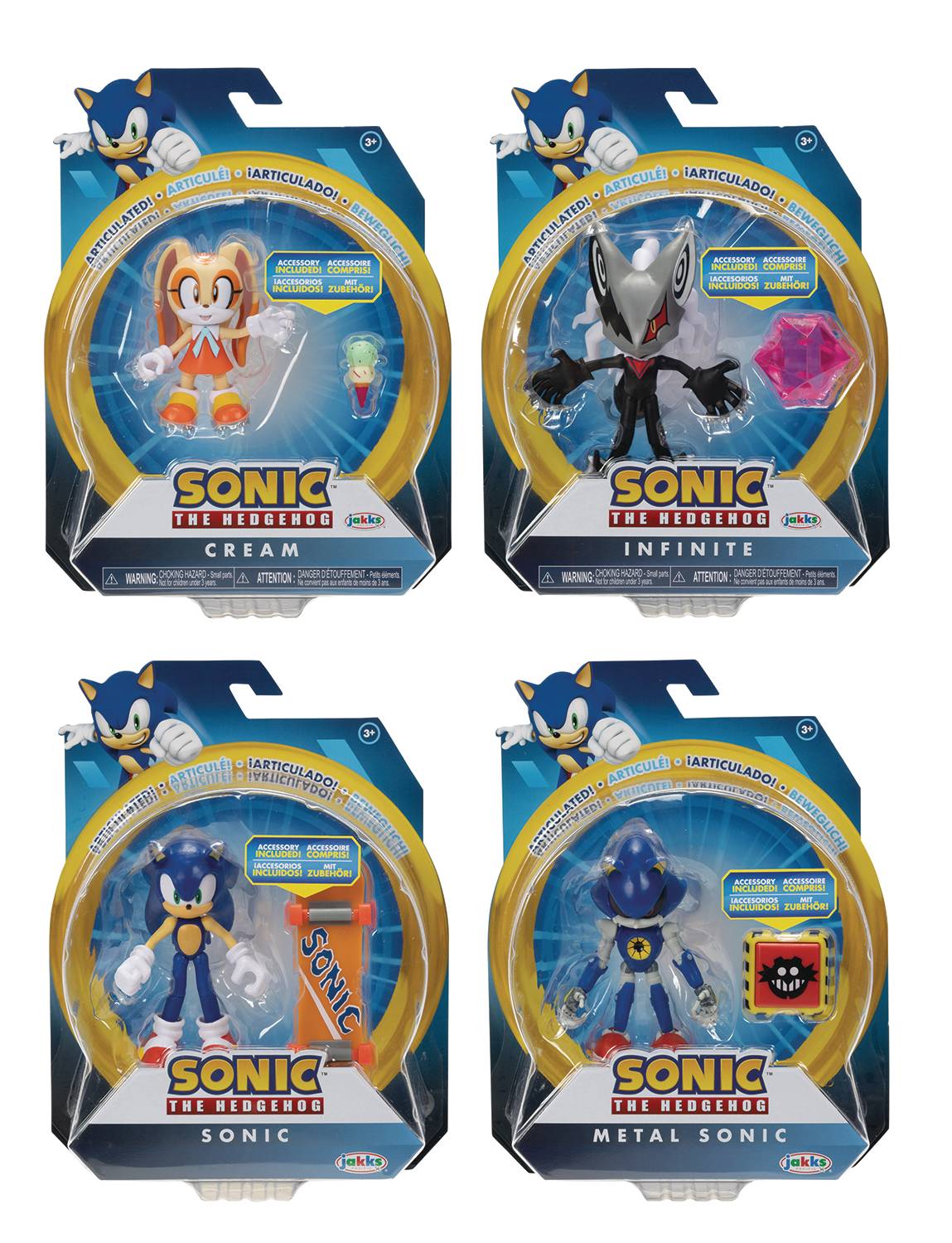 SONIC 4IN ARTICULATED Wave 13