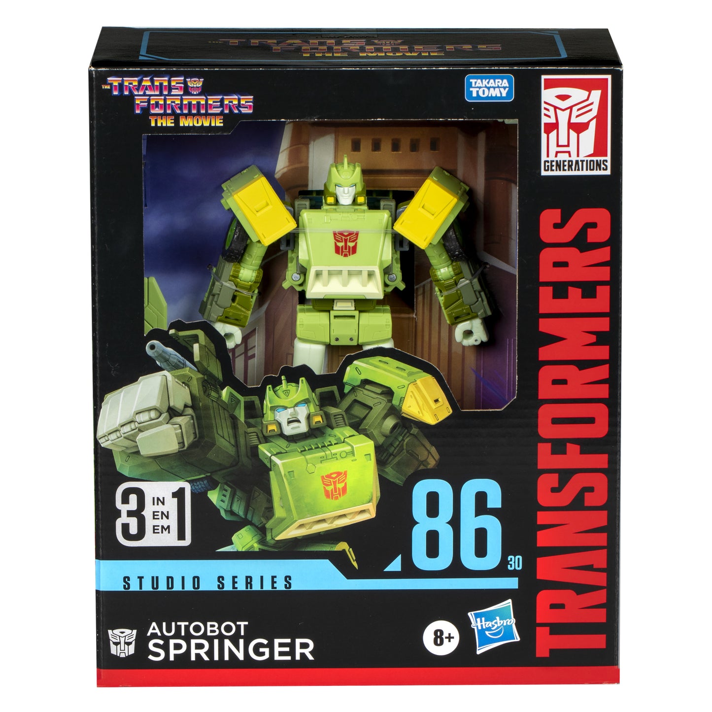 Transformers Studio Series Leader The Transformers: The Movie 86-30 Springer Figure