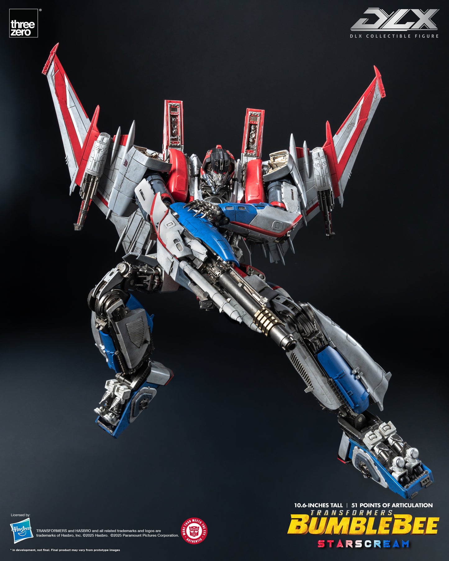 TRANSFORMERS BUMBLEBEE DLX STARSCREAM Action Figure