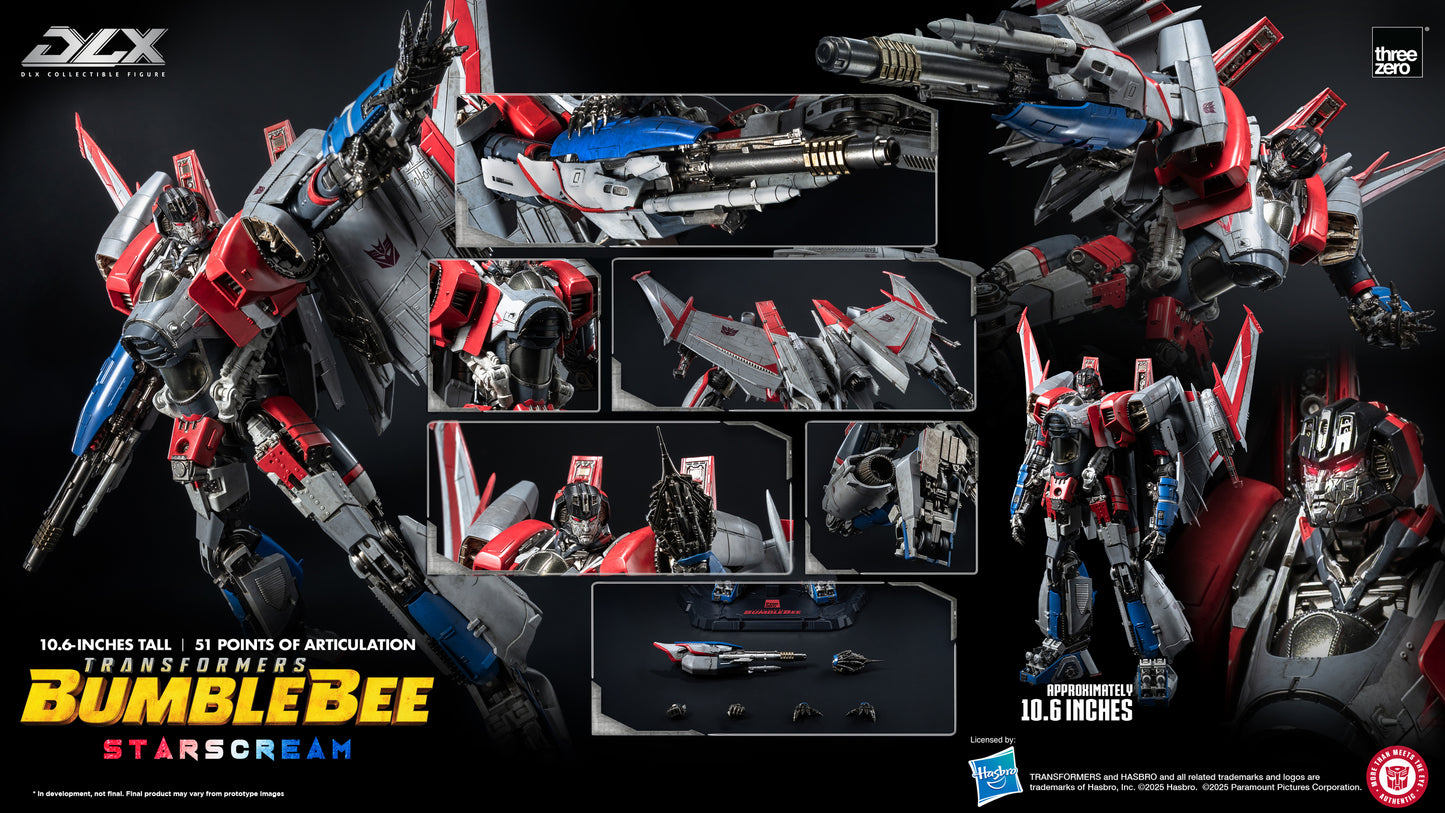TRANSFORMERS BUMBLEBEE DLX STARSCREAM Action Figure
