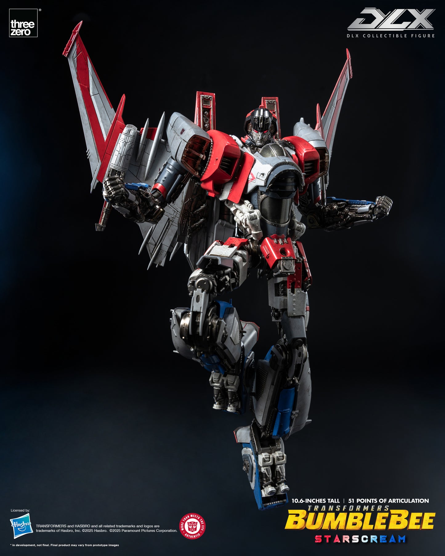 TRANSFORMERS BUMBLEBEE DLX STARSCREAM Action Figure