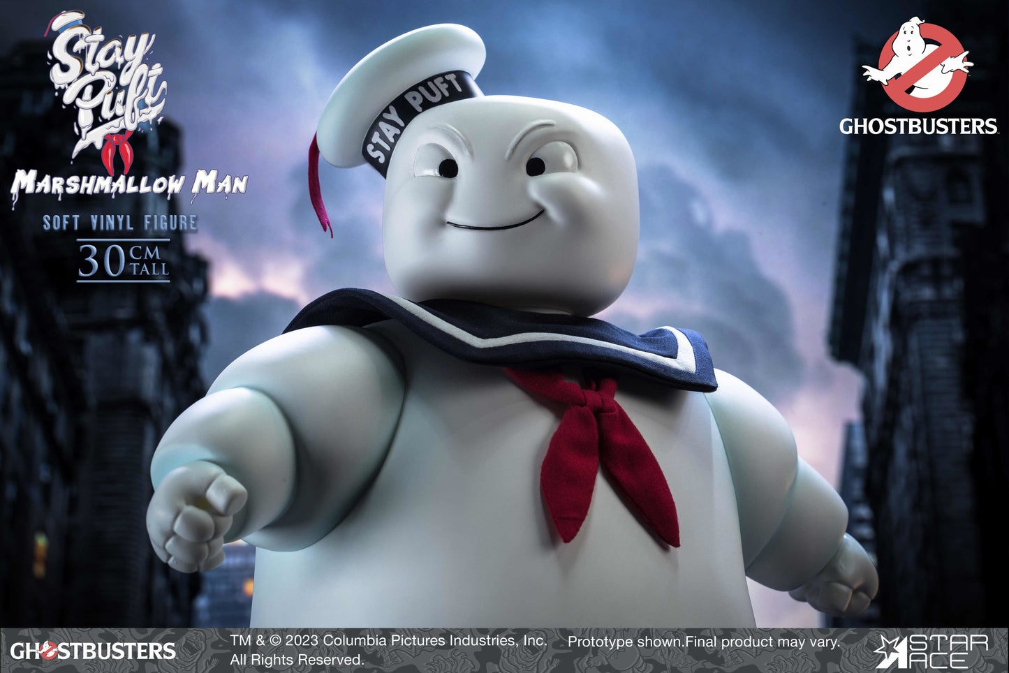 GHOSTBUSTERS STAY PUFT MARSHMALLOW MAN SOFT VINYL STATUE DLX