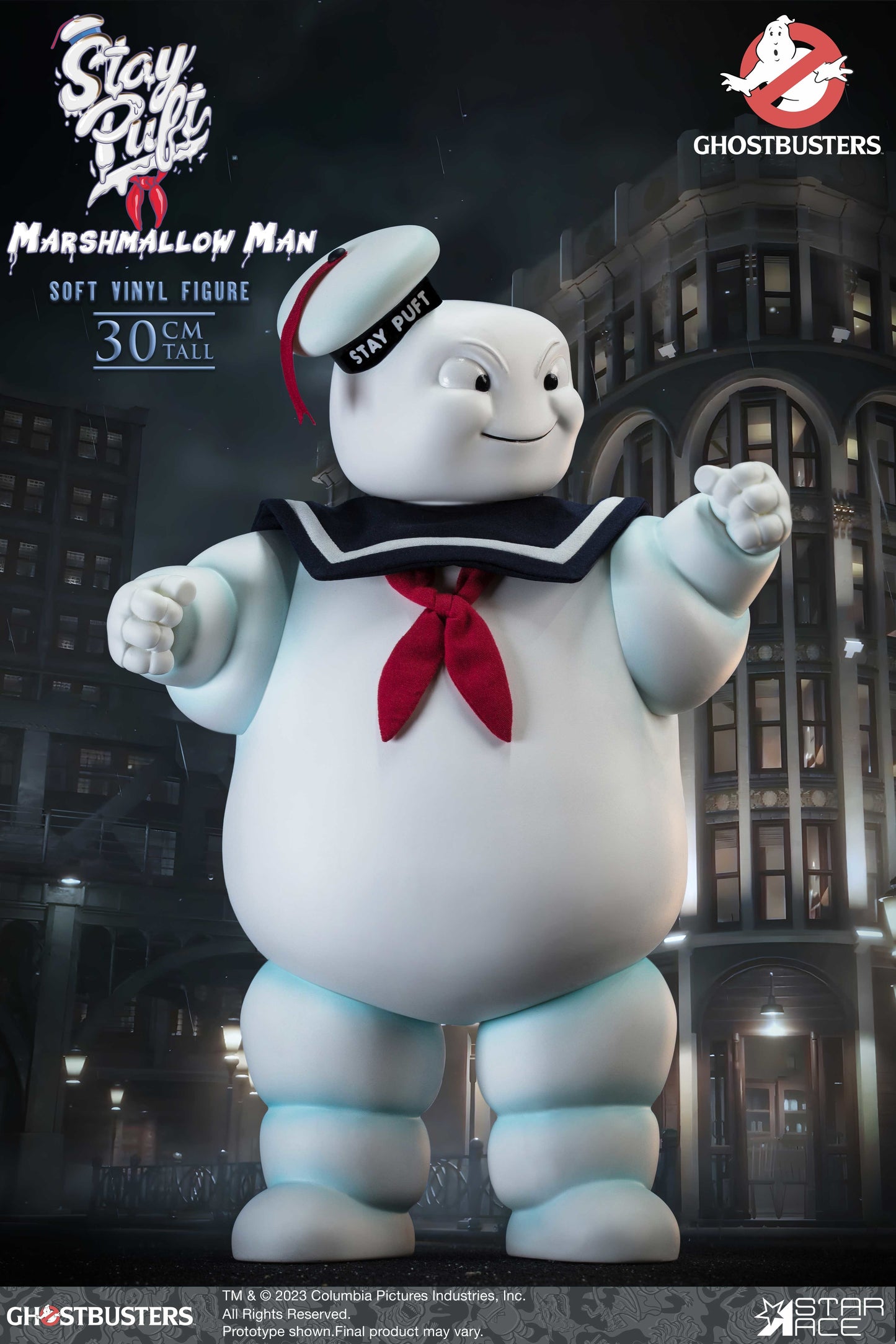 GHOSTBUSTERS STAY PUFT MARSHMALLOW MAN SOFT VINYL STATUE DLX